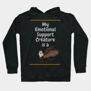 My Emotional Support Creature is a Griffin Hoodie